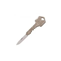 Couteau SOG Key Lame 3.8cm Lisse Satin Manche Inox - KEY102 -SOG Magasin Couteau SOG Key lame Lisse Satin manche Inox KEY102 2