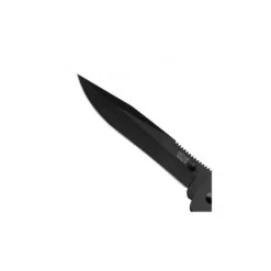 Couteau SOG SlimJim Lame 10.6cm Lisse Noir Manche Inox - SJ52-CP -SOG Magasin Couteau SOG SlimJim lame Lisse Noir manche Inox SJ52 CP 2