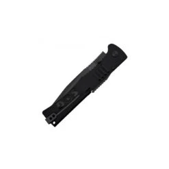 Couteau SOG SlimJim Lame 10.6cm Lisse Noir Manche Inox - SJ52-CP -SOG Magasin Couteau SOG SlimJim lame Lisse Noir manche Inox SJ52 CP 3