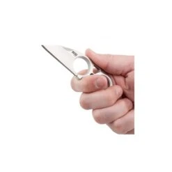 Couteau SOG Snarl Lame 5.8cm Lisse Satin Manche Inox - JB01K -SOG Magasin Couteau SOG Snarl lame Lisse Satin manche Inox JB01K 10