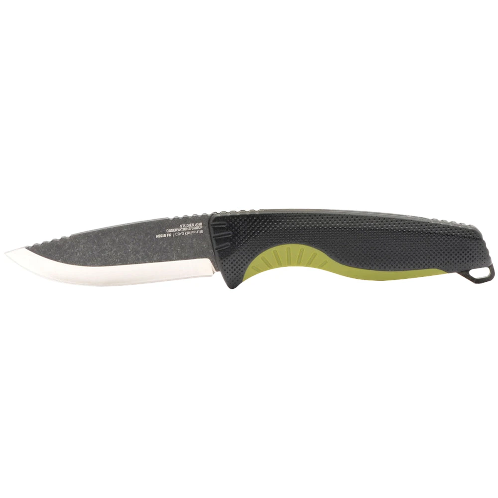 Couteau De Chasse Aegis FX Vert/Noir Manche GRN Sog 1 Couteau De Chasse Aegis FX Vert/Noir Manche GRN Sog