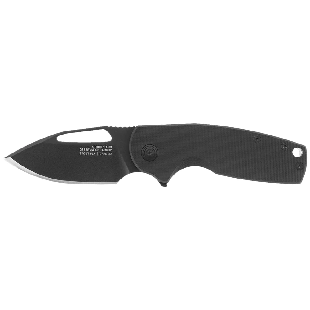 Couteau De Poche Stout FLK Manche G10 SOG 2 Couteau De Poche Stout FLK Manche G10 SOG – Image 2