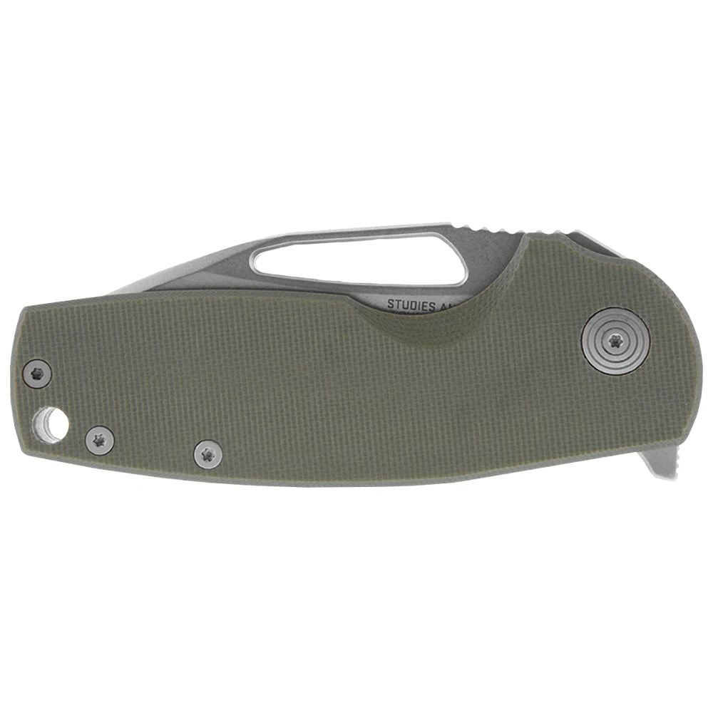 Couteau De Poche Stout FLK Olive Manche G10 SOG 6 Couteau De Poche Stout FLK Olive Manche G10 SOG – Image 6