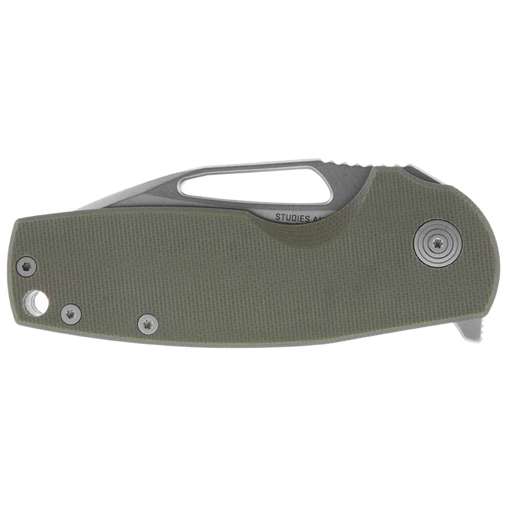 Couteau De Poche Stout FLK Olive Manche G10 SOG 5 Couteau De Poche Stout FLK Olive Manche G10 SOG – Image 5