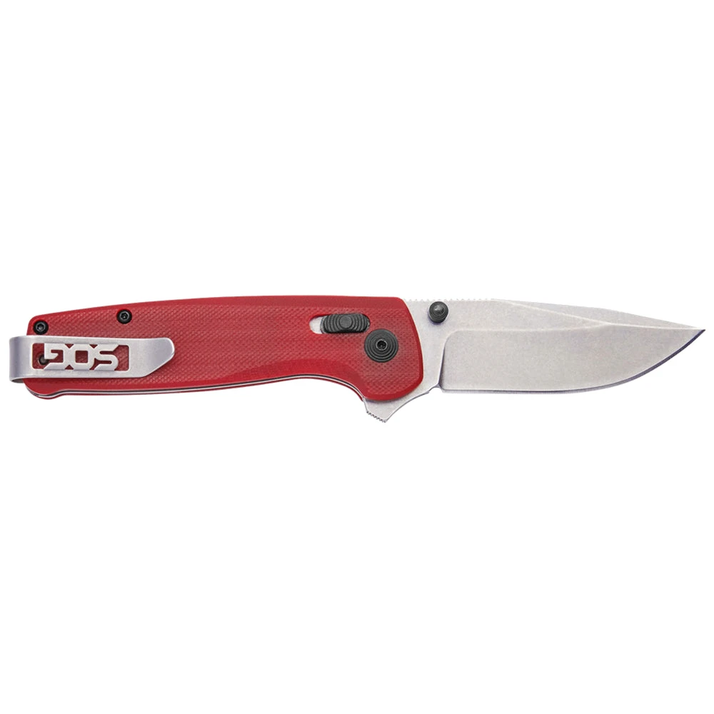 Couteau De Poche Terminus XR Crimson Manche G10 SOG 3 Couteau De Poche Terminus XR Crimson Manche G10 SOG – Image 3