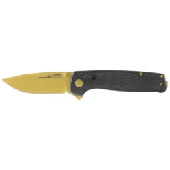 Couteau De Poche Terminus XR LTE Gold Manche Fibre De Carbone SOG