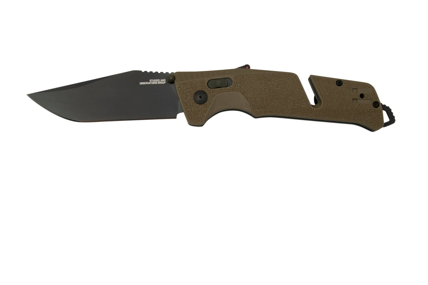 SOG Trident AT Flat Dark Earth Tanto 11-12-12-41 Couteau De Poche 1 SOG Trident AT Flat Dark Earth Tanto 11-12-12-41 Couteau De Poche
