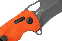 SOG Kiku XR LTE Orange G10 12-27-03-57 Couteau De Poche, Kiku Matsuda Design -SOG Magasin SOG 12 27 03 57 05 sog