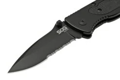 SOG Escape, Black FF25-CP Couteau De Poche -SOG Magasin SOG FF25 CP 03 sog