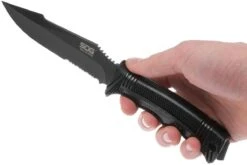 SOG Seal Strike Black, Deluxe Sheath SS1003-CP -SOG Magasin SOG SS1003 CP 10 sog seal strike sog ss1003 cp 10