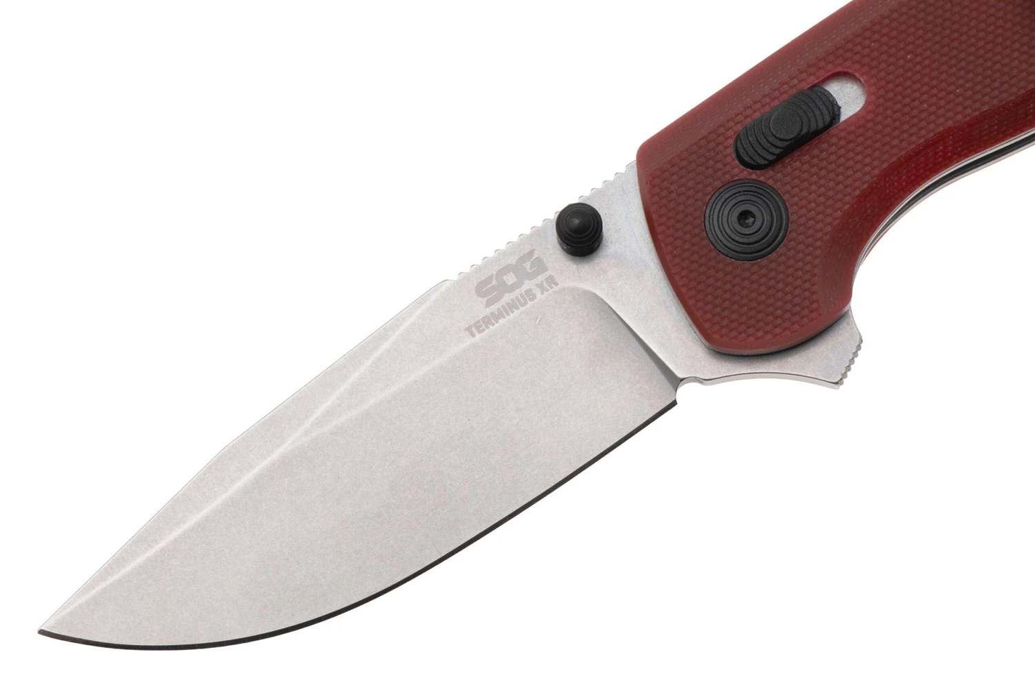 SOG Terminus XR G10 Crimson, TM1023 Couteau De Poche 3 SOG Terminus XR G10 Crimson, TM1023 Couteau De Poche – Image 3