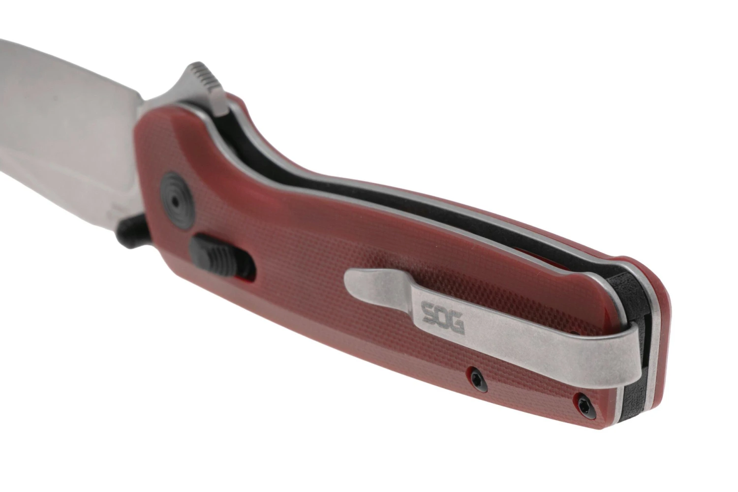 SOG Terminus XR G10 Crimson, TM1023 Couteau De Poche 4 SOG Terminus XR G10 Crimson, TM1023 Couteau De Poche – Image 4