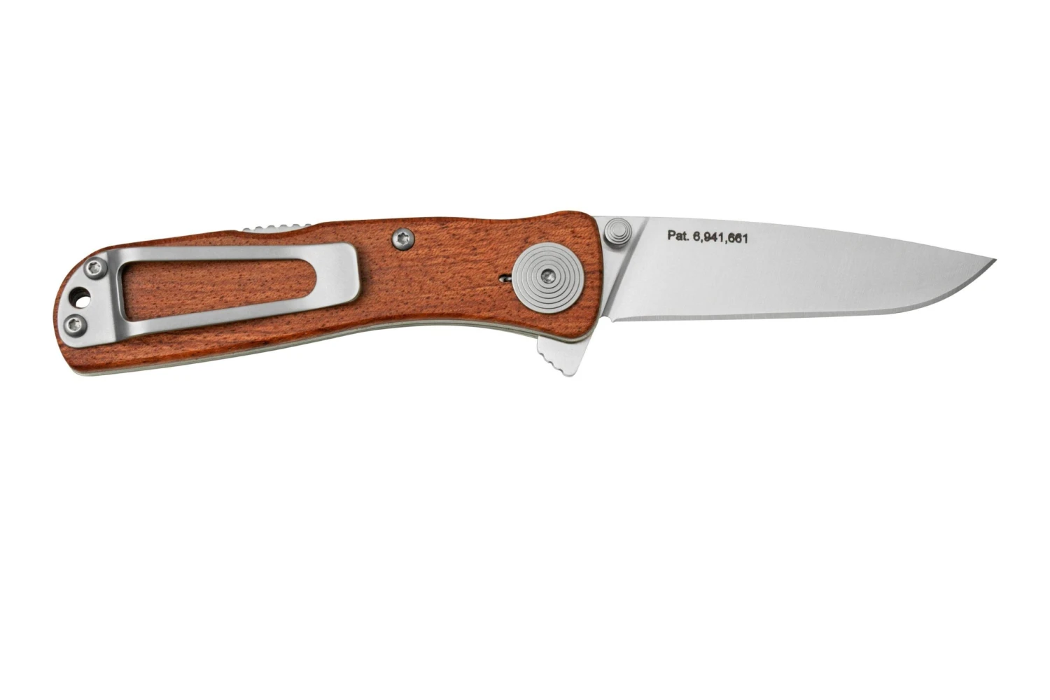 SOG Twitch II, Wood Handle TWI7-CP Couteau De Poche 2 SOG Twitch II, Wood Handle TWI7-CP Couteau De Poche – Image 2