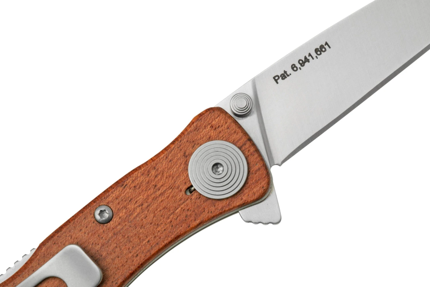 SOG Twitch II, Wood Handle TWI7-CP Couteau De Poche 5 SOG Twitch II, Wood Handle TWI7-CP Couteau De Poche – Image 5