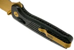SOG Terminus XR LTE TM1033 Carbon Gold Couteau De Poche -SOG Magasin SOG TXRLTE GD 05 sog