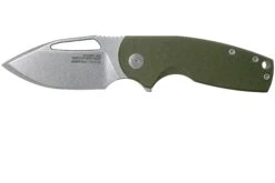 SOG Stout FLK Stonewash, Olive Drab, Couteau De Poche