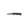 Couteau SOG Escape Lame 8.6cm Semi-dentelée Anthracite Manche Aluminum - FF24-CP