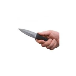 Couteau SOG Pentagon Lame 9.2cm Semi-dentelée Noir Manche Polymère - M14K-CP -SOG Magasin couteau sog pentagon lame 92cm semi dentelee noir manche polymere m14k cp 9