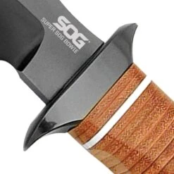 Couteau SOG Super Bowie Lame 19cm Lisse Noir Manche Cuir - SB1T -SOG Magasin couteau sog super bowie lame 19cm lisse noir manche cuir sb1t 7