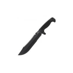 Machette SOG Jungle Primitive Lame 24.1cm Semi-dentelée Noir Manche Polymère - F03TN-CP