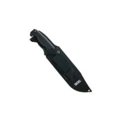 Machette SOG Jungle Primitive Lame 24.1cm Semi-dentelée Noir Manche Polymère - F03TN-CP -SOG Magasin machete sog jungle primitive lame 241cm semi dentelee noir manche polymere f03tn cp 5